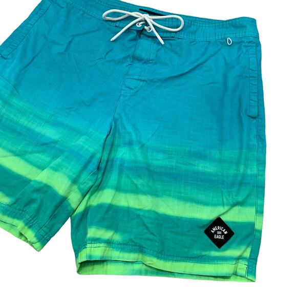 American Eagle Set of 2 Mens Board Shorts Swim Bathing Suit Bottoms Large - Picture 3 of 12